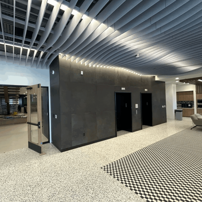 Tile Installation at Local Austin Bank